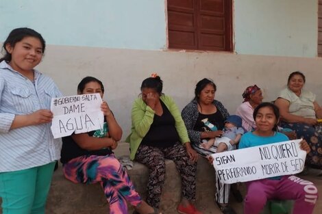 Embarcación: comunidad indígena pide que sigan trabajando en un pozo de agua