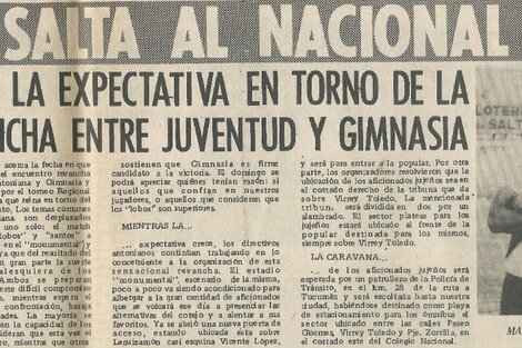 El día que Juventud Antoniana fue Nacional