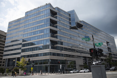 Edificio del FMI, en Washington (Fuente: AFP)