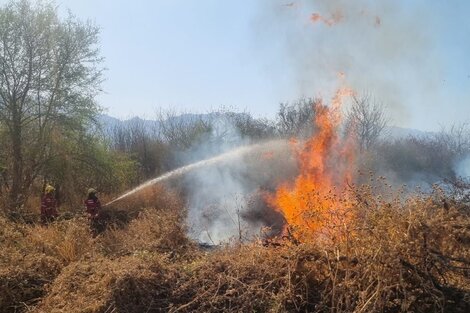 Alerta en La Rioja por incendios forestales