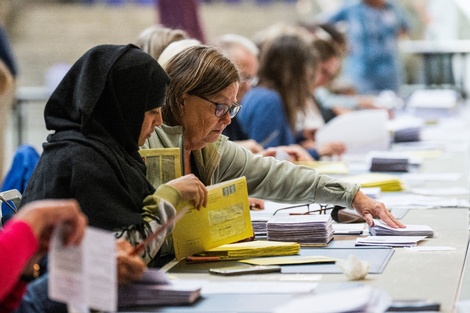 El recuento de votos dejó en claro el avance de la derecha conservadora y de la extrema.