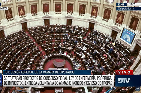 Diputados trata la Ley de Promoción de Enfermería