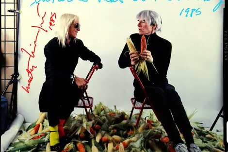 Marta Minujín subasta una fotografía con Andy Warhol como su primer NFT 