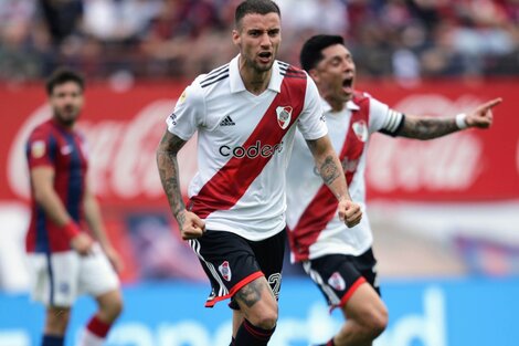 River superó a San Lorenzo con angustia y volvió a sumar 