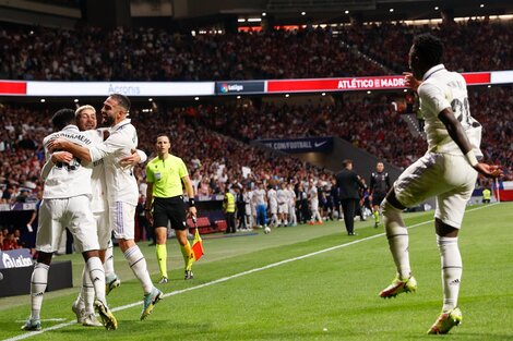 Liga de España: Real Madrid se quedó con el derbi ante Atlético