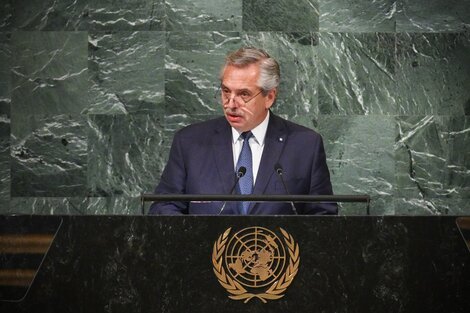 El discurso Alberto Fernández en la ONU