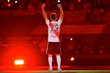 Leonardo Ponzio tuvo su despedida soñada de River