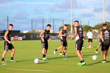 La Selección continúa con su rutina en Miami