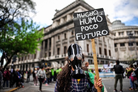 Ley de Humedales: movilización frente al Congreso para pedir la sanción