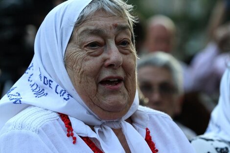 Hebe de Bonafini: "Hace poco nos enteramos de que tuvimos una infiltrada"