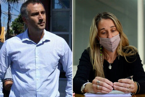 Fiscales de San Lorenzo Juan Carlos Ledesma y Melisa Serena.
