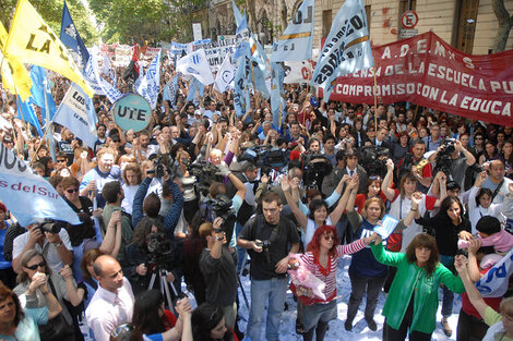 Paro docente en CABA: UTE convocó a una jornada de protesta el martes 4 de octubre