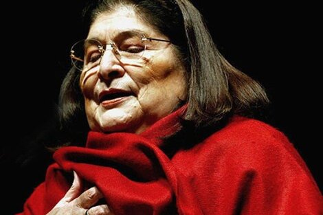Mercedes Sosa murió el 4 de octubre de 2009.