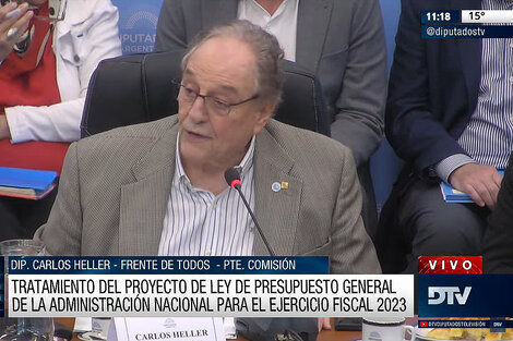 Diputados trabaja en el Presupuesto 2023