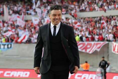 Marcelo Gallardo pidió a los hinchas que acompañen al equipo.