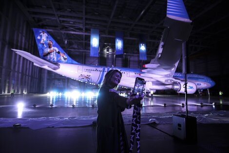 Aerolíneas Argentinas presentó el avión que llevará a la Selección al Mundial de Qatar  