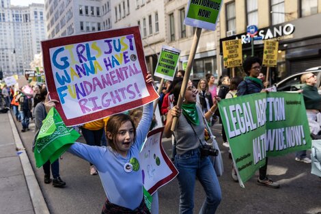 Marchas multitudinarias en defensa del aborto