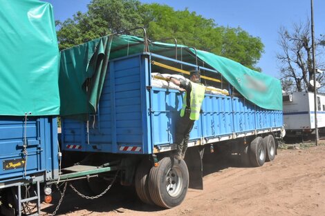 Decomisaron más de 91 toneladas de granos en Aguaray 