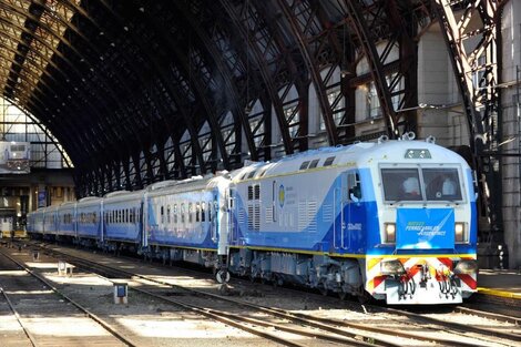 Foto: Ministerio de Transporte/Trenes Argentinos. 