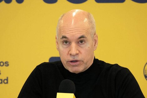 El jefe de Gobierno porteño, Horacio Rodríguez Larreta.