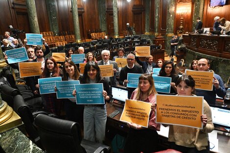 Legislatura: Juntos por el Cambio frenó la sesión para eliminar el impuesto a las compras con tarjeta