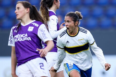 Boca y un triunfo pasado por agua en la Libertadores femenina