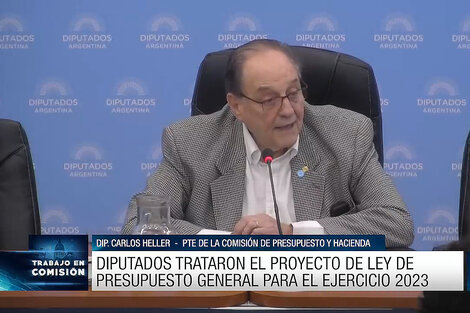 Diputados continúa con el debate del Presupuesto 2023