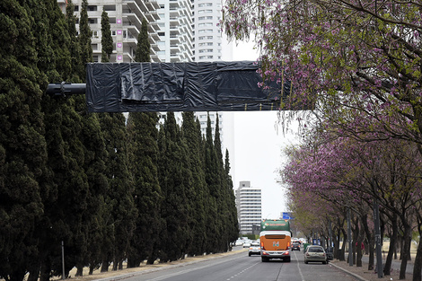 El lunes se descubrirán las pantallas que graban infracciones. (Fuente: Andres Macera)