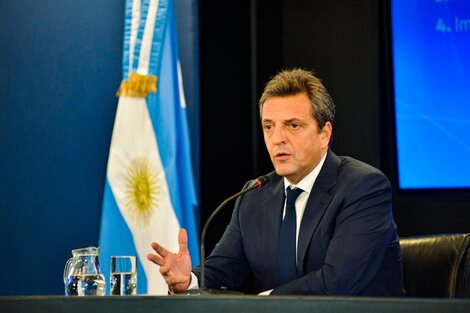 Las nuevas medidas económicas fueron anunciadas por el ministro Sergio Massa. Imagen: @SergioMassa.