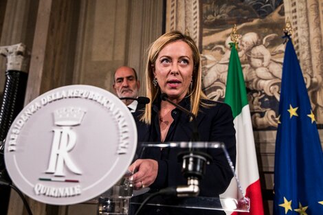 Giorgia Meloni formó gobierno en Italia.