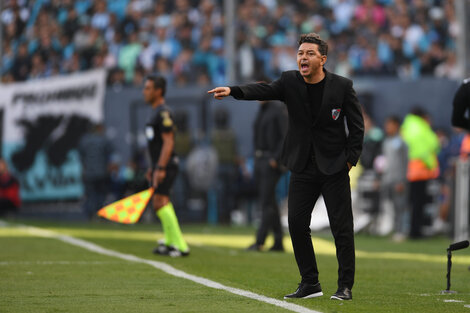 Gallardo le habló a los "hinchas enojados" de River