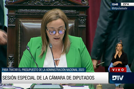 Diputados trata el Presupuesto 2023