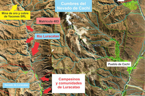 Comunidades en alerta por una mina de oro en Cachi