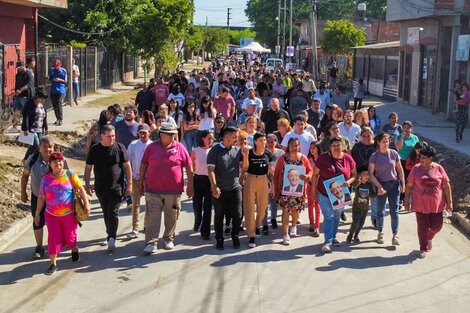 Mayra Mendoza recorrió los nuevos asfaltos realizados en Bernal Oeste