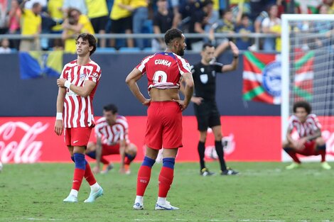 El Atlético volvió a sufrir en el descuento