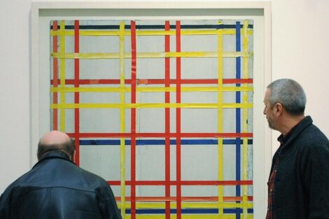 El extraño caso del cuadro de Mondrian que estuvo exhibido al revés durante 77 años