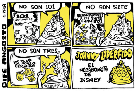 Johnny Lopérfido, el negacionista de Disney