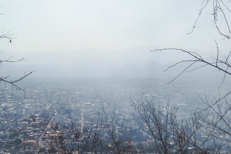 La ciudad de Salta, otra vez bajo el humo