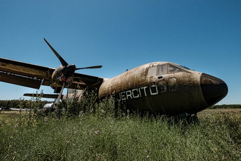 Los aviones del Ejército se usaron para los vuelos de la muerte. (Fuente: Gustavo Molfino)