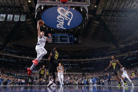 Dallas Mavericks consiguió un gran triunfo sobre Utah Jazz sin Facundo Campazzo