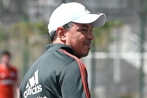 Gallardo ultima detalles en dos amistosos antes de despedirse de River (Fuente: Prensa RIver Plate)