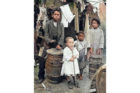 Niños afroporteños de la Nación Camundá