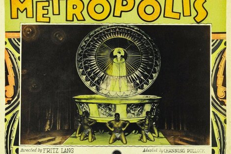 Una foto promocional original de la versión norteamericana de Metropolis