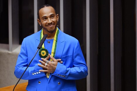 Fórmula 1: Lewis Hamilton fue reconocido en Brasil por su lucha contra el racismo