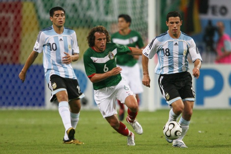 El 24 de junio de 2006, Argentina derrotó a México 2-1 con el recordado gol de Maxi Rodríguez en tiempo suplementario (Foto: MEXSPORT).