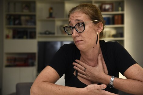 Nadia Schujman es abogada de la agrupación HIJOS Rosario. (Fuente: Andres Macera)