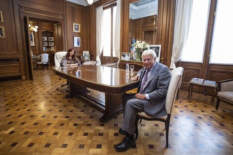 Cristina Kirchner se reunió con Felipe González