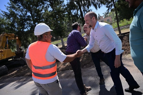 Insaurralde de recorrida por la provincia de Buenos Aires