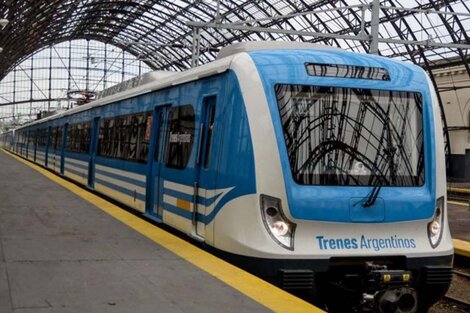 Trenes Argentinos informó la fecha en la que se habilitará la venta de pasajes de trenes que conectan Retiro con Rosario. . Foto: Trenes Argentinos