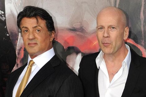 Stallone comparte periódicamente en sus redes sociales fotos de Willis, con quien coincidió en Los Indestructibles. 